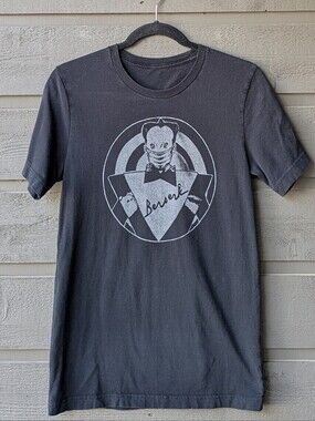 Berserk Pagan Black Metal Band T-shirt Black Masked Man Size Small